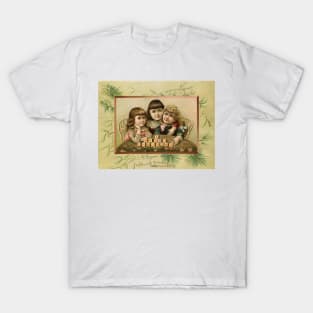 Vintage Christmas Children T-Shirt